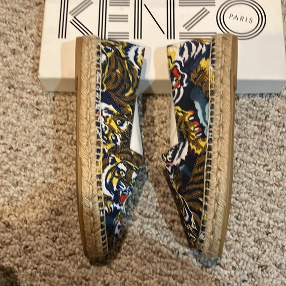 Kenzo Shoes Tiger-Print Slip On Espadrilles EU 36 - Picture 3 of 8